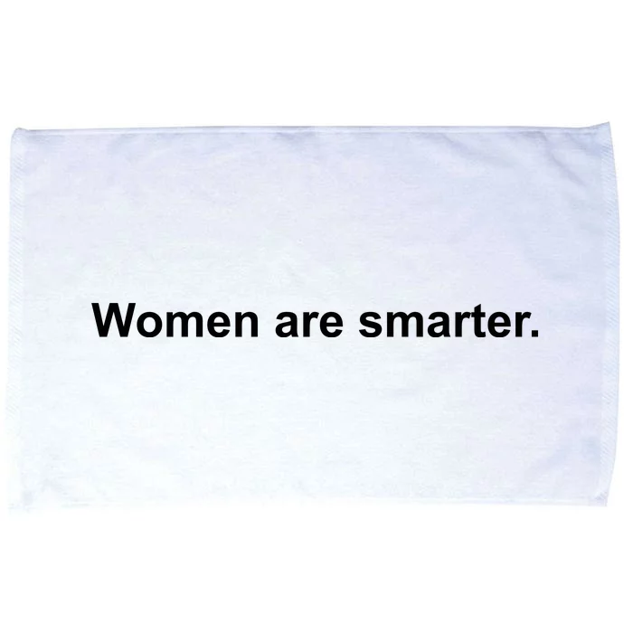 Women Are Smarter Microfiber Hand Towel