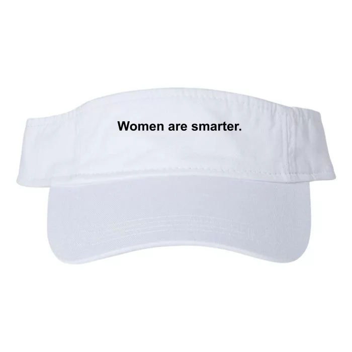 Women Are Smarter Valucap Bio-Washed Visor