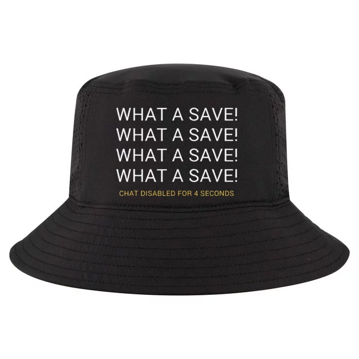 What A Save Chat Disabled Rocket Soccer Game Cool Comfort Performance Bucket Hat