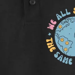 We All Smile In The Same Language Funny Esl Teacher Dry Zone Grid Performance Polo