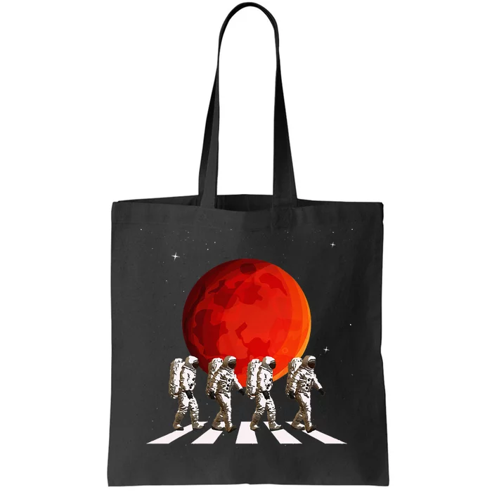 Walking Astronauts Spaceman Planets Space Galaxy Tote Bag