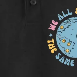 We All Smile In The Same Language Funny Esl Teacher Dry Zone Grid Performance Polo