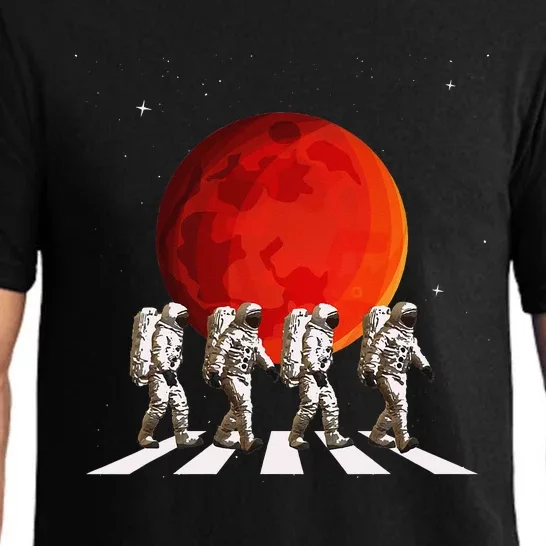 Walking Astronauts Spaceman Planets Space Galaxy Pajama Set