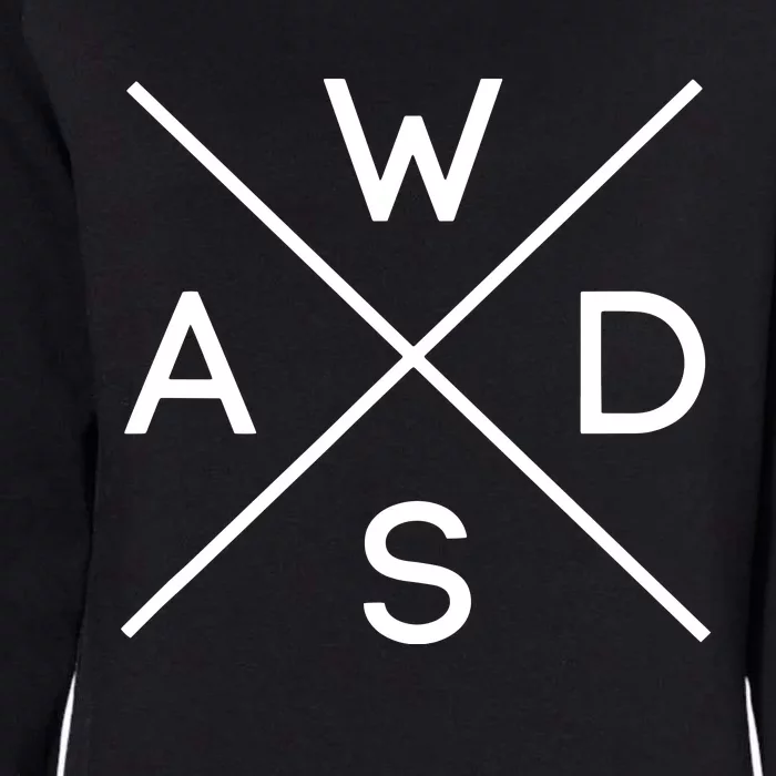 W A S D Gamer Womens California Wash Sweatshirt