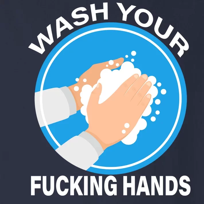 Wash Your Fucking Hands Toddler Long Sleeve Shirt