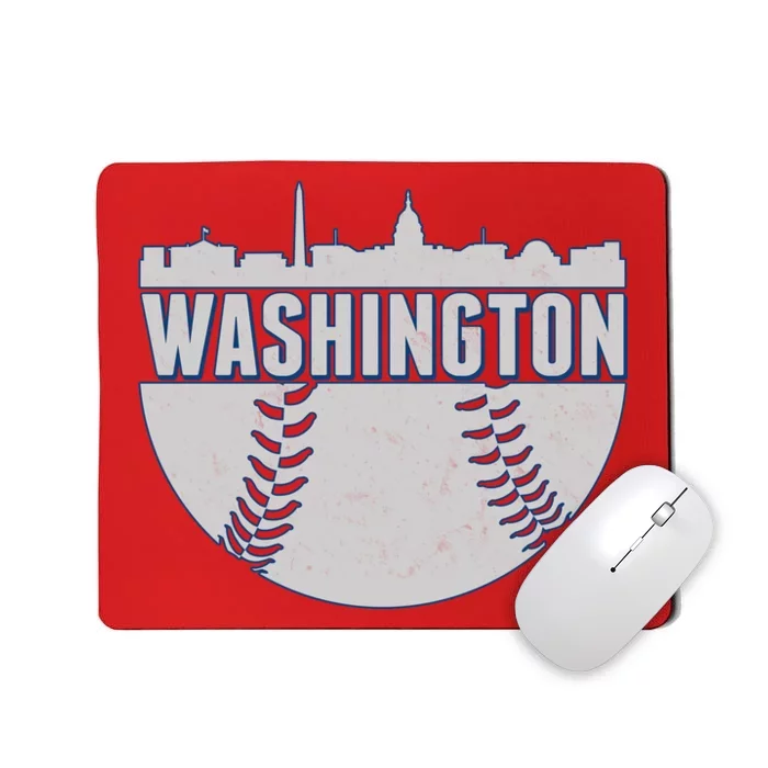 Washington Baseball Vintage Mousepad