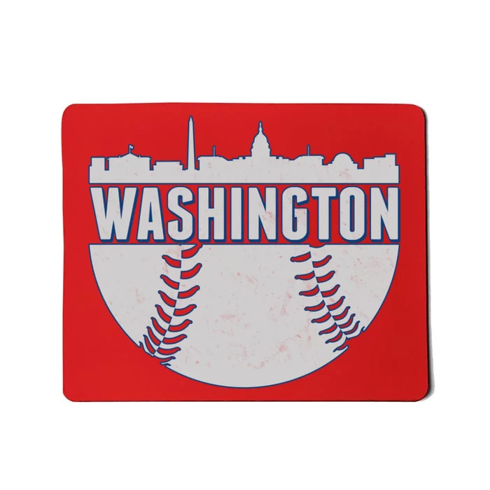 Washington Baseball Vintage Mousepad