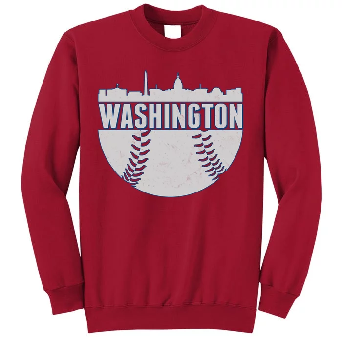 Washington Baseball Vintage Tall Sweatshirt