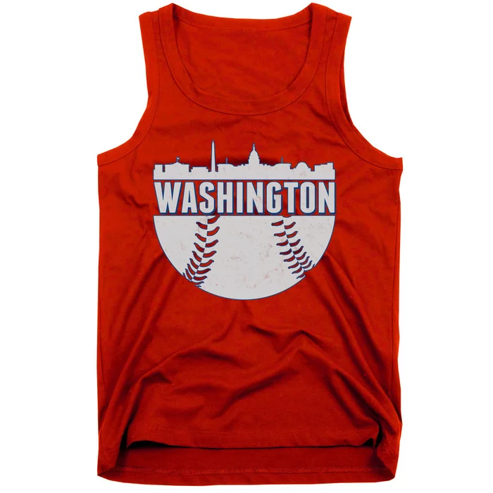 Washington Baseball Vintage Tank Top