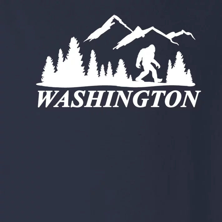 Washington Big Foot Mountain Toddler Long Sleeve Shirt