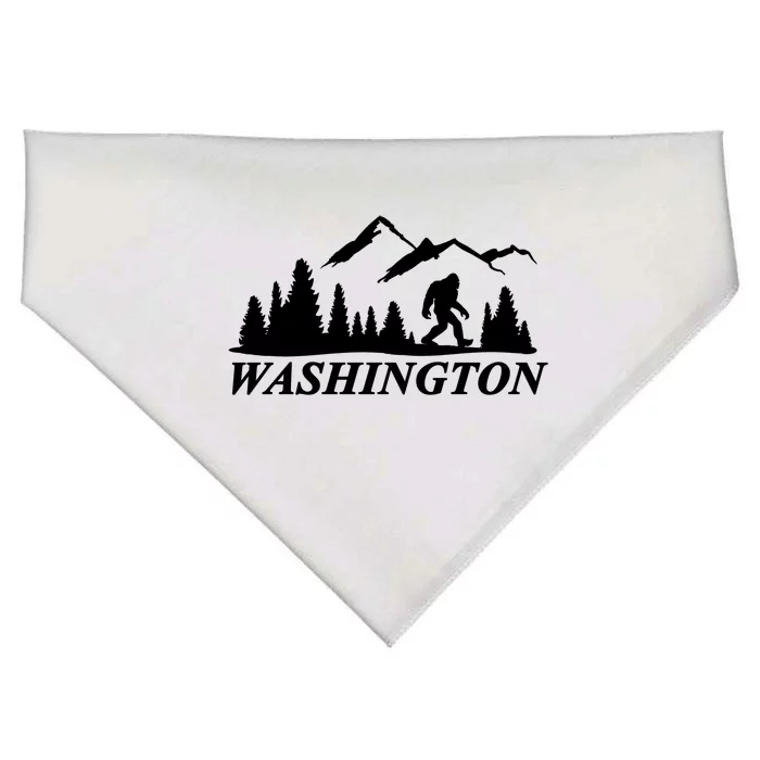 Washington Big Foot Mountain USA-Made Doggie Bandana