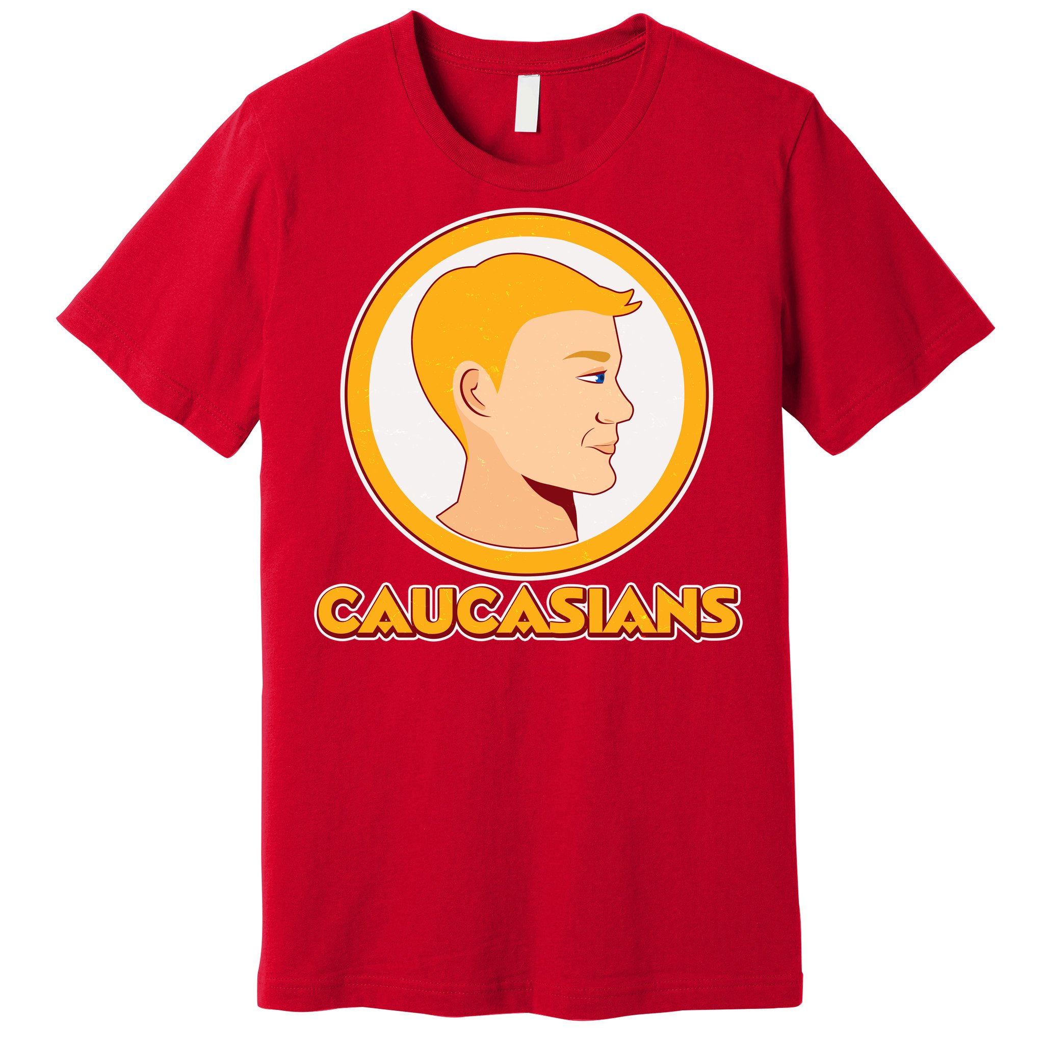 Washington Caucasians Redskins shirt, Custom prints store