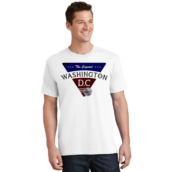 Washington D.C Land of the Free Logo T-Shirt