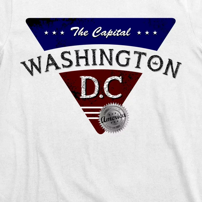 Washington D.C Land of the Free Logo T-Shirt