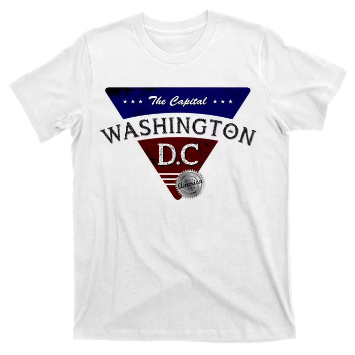 Washington D.C Land of the Free Logo T-Shirt