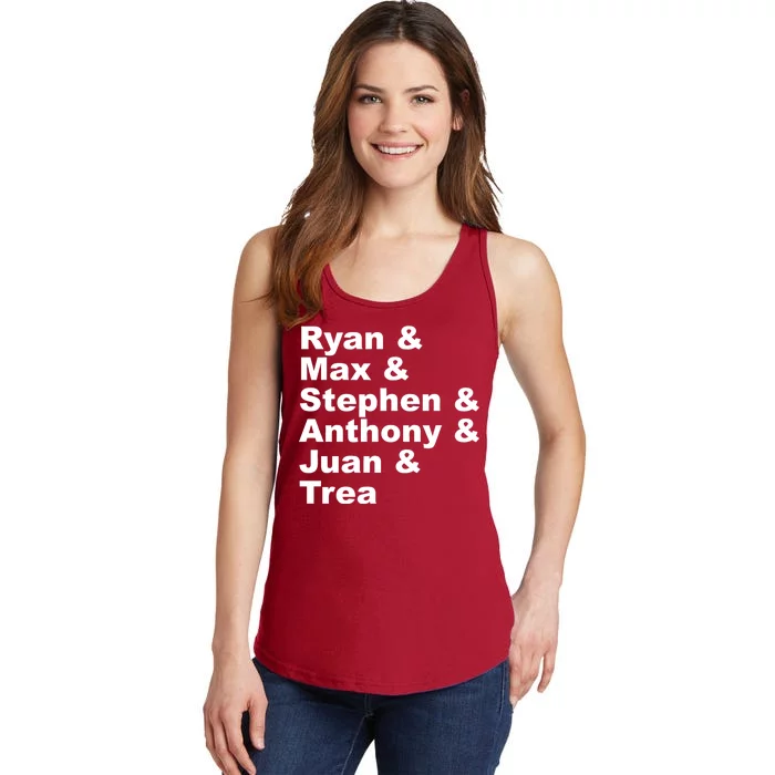 Washington DC Baseball Fan Series Players Ladies Essential Tank