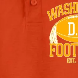 Washington DC Football Est 1932 Logo Football Fan Dry Zone Grid Performance Polo