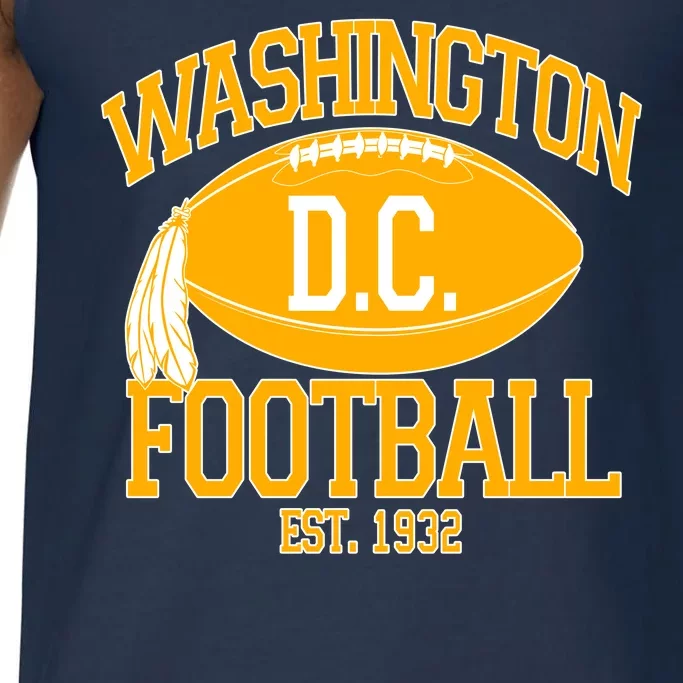 Washington DC Football Est 1932 Logo Football Fan Comfort Colors® Tank Top