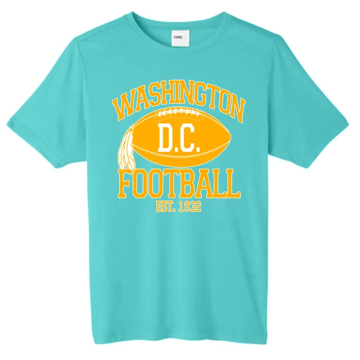 Washington DC Football Est 1932 Logo Football Fan ChromaSoft Performance T-Shirt