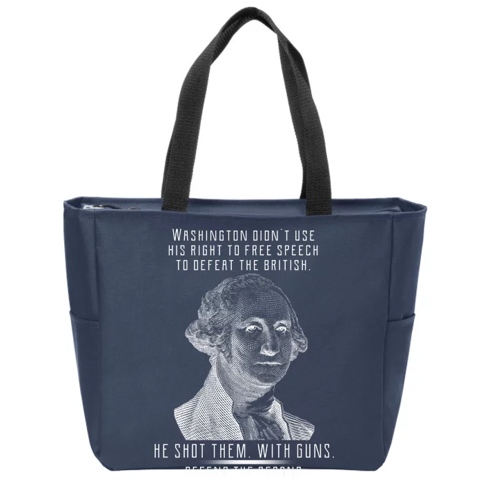 Washington Defend The Second Zip Tote Bag