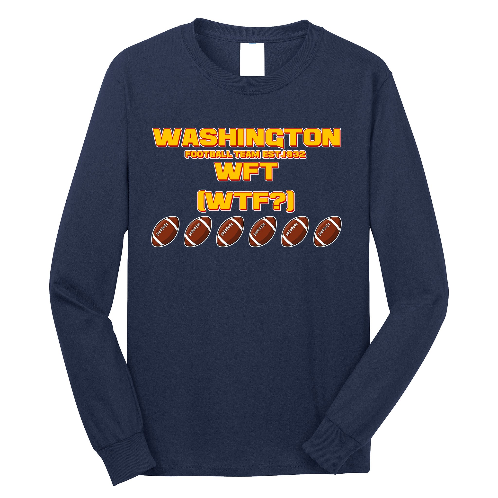 WTF Washington Team of Football Football Active T-Shirt | Redbubble