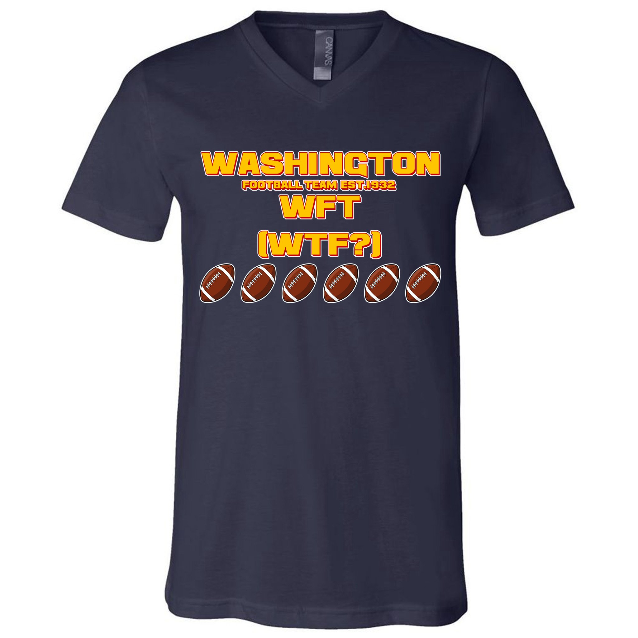 TeeShirtPalace Generic Washington Football Team Logo T-Shirt