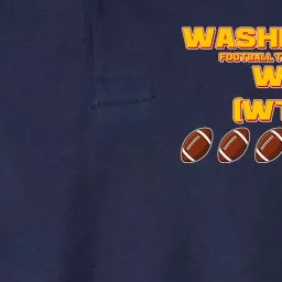 Washington Football Team Est 1932 WFT WTF? Softstyle Adult Sport Polo