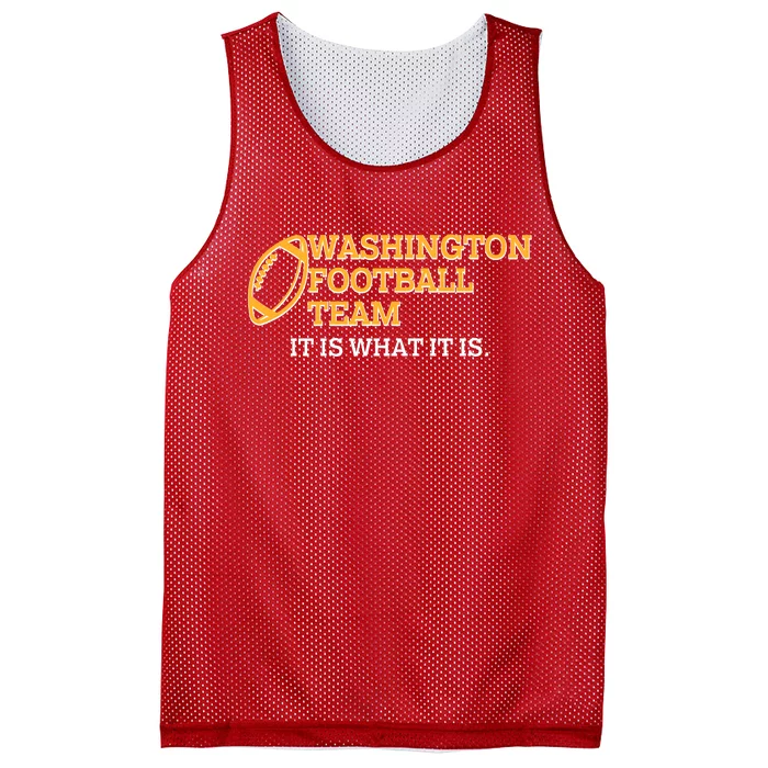 Washington Football Team It Is What It Is Mesh Reversible Basketball Jersey Tank