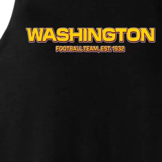 Washington Football Team Logo Ladies Tri-Blend Wicking Tank