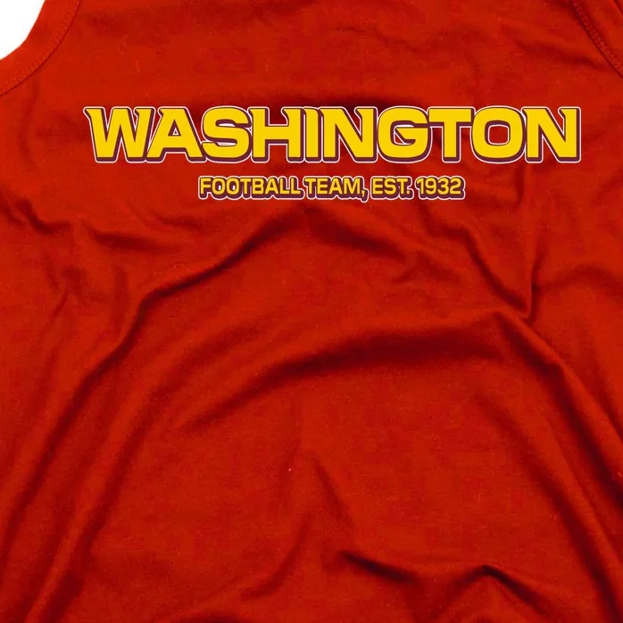 Washington Football Team Logo Tank Top