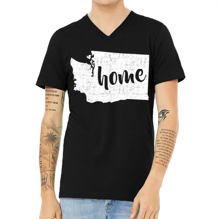 Washington Home State V-Neck T-Shirt