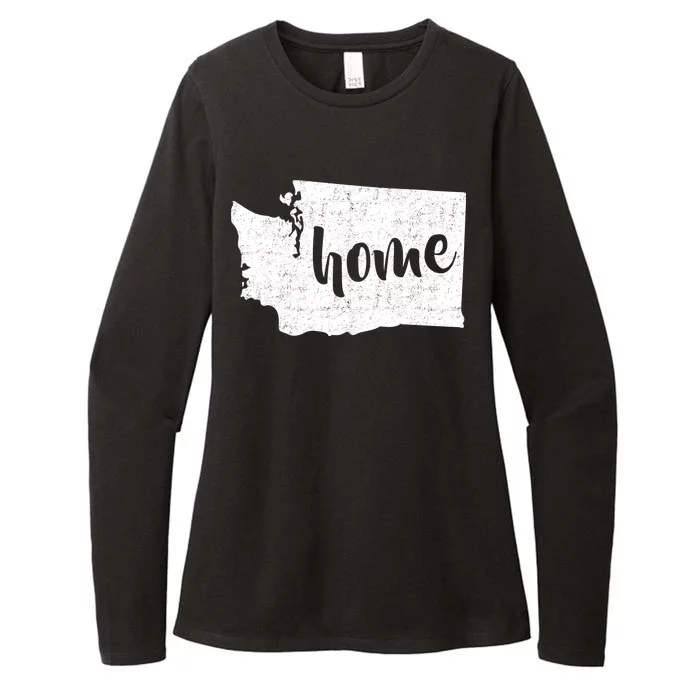 Washington Home State Womens CVC Long Sleeve Shirt