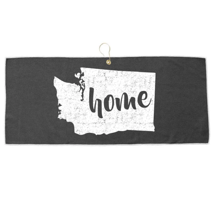 Washington Home State Large Microfiber Waffle Golf Towel