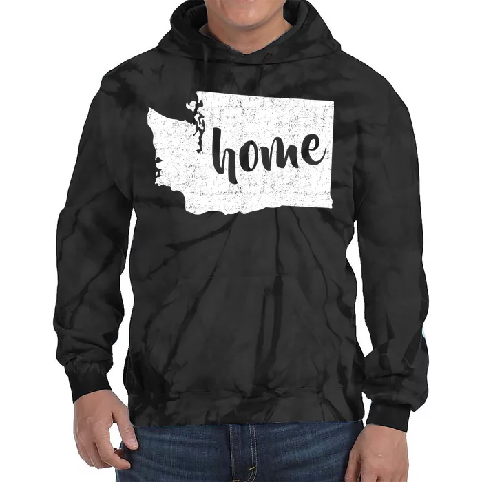 Washington Home State Tie Dye Hoodie