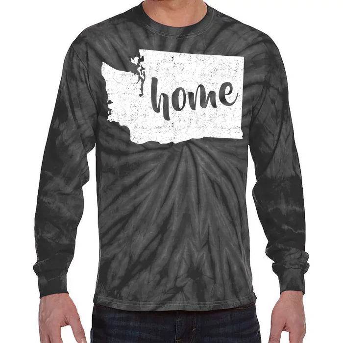 Washington Home State Tie-Dye Long Sleeve Shirt