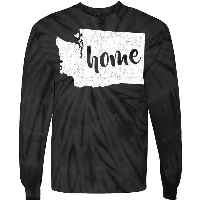 Washington Home State Tie-Dye Long Sleeve Shirt