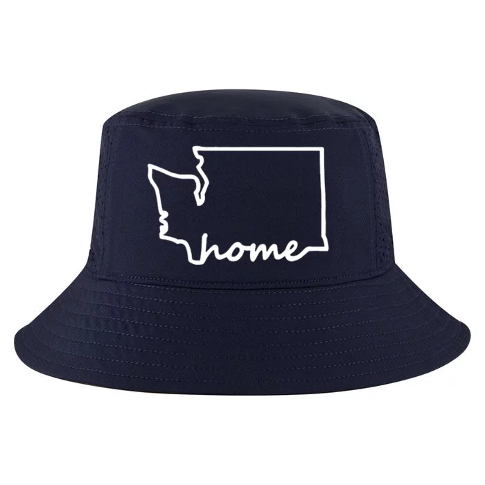 Washington Home State Map Cool Comfort Performance Bucket Hat