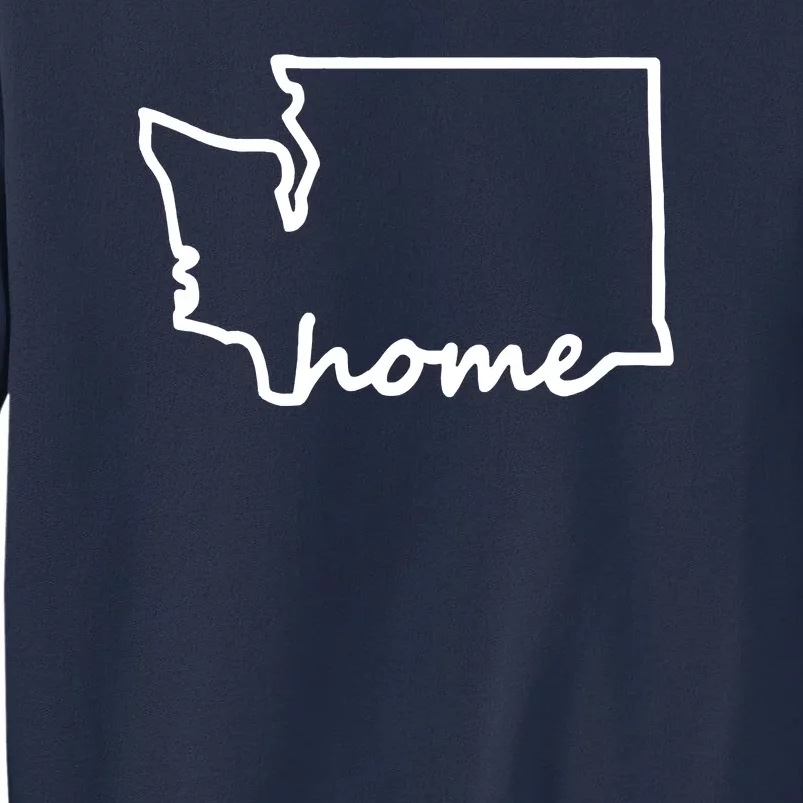 Washington Home State Map Sweatshirt