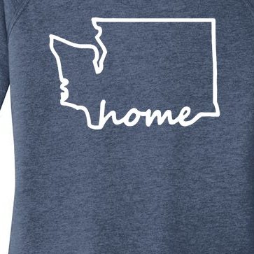 Washington Home State Map Women’s Perfect Tri Tunic Long Sleeve Shirt