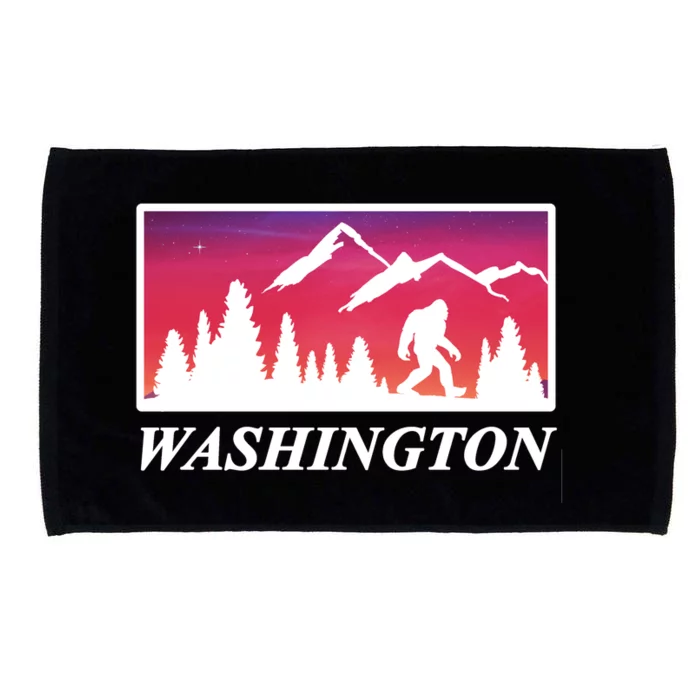 Washington Pacific Northwest Big Foot Microfiber Hand Towel