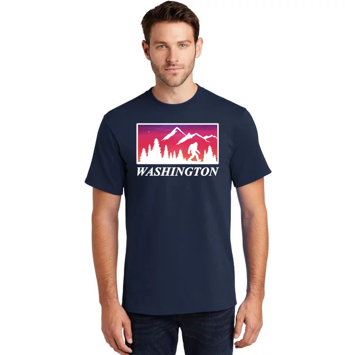 Washington Pacific Northwest Big Foot Tall T-Shirt