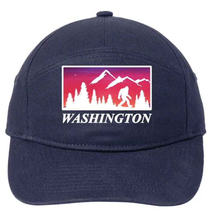 Washington Pacific Northwest Big Foot 7-Panel Snapback Hat