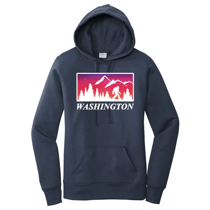 Washington Pacific Northwest Big Foot Women's Pullover Hoodie