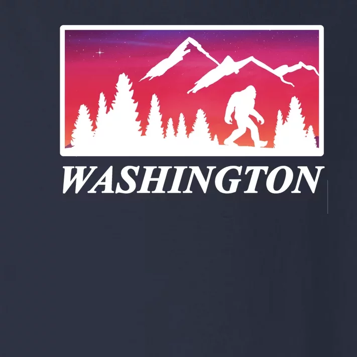 Washington Pacific Northwest Big Foot Toddler Long Sleeve Shirt