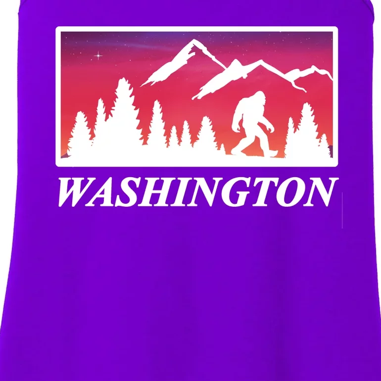 Washington Pacific Northwest Big Foot Ladies Essential Tank