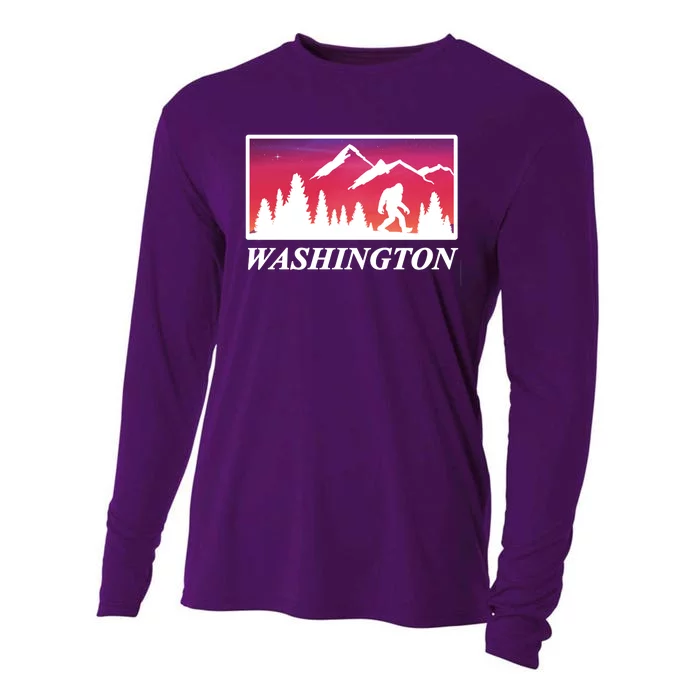 Washington Pacific Northwest Big Foot Cooling Performance Long Sleeve Crew