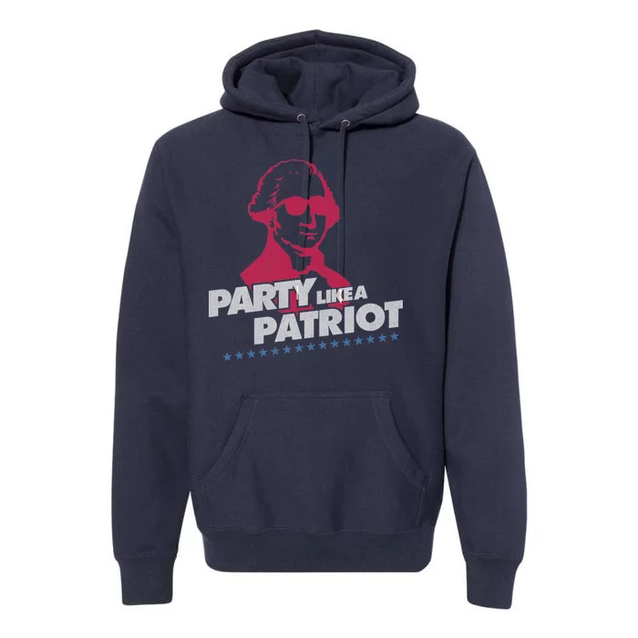 Washington Party Like a Patriot Premium Hoodie