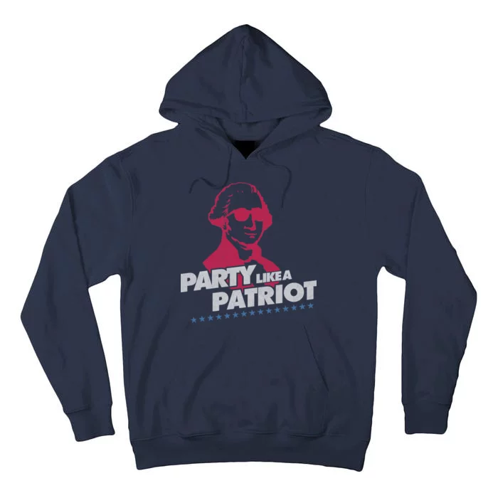 Washington Party Like a Patriot Tall Hoodie