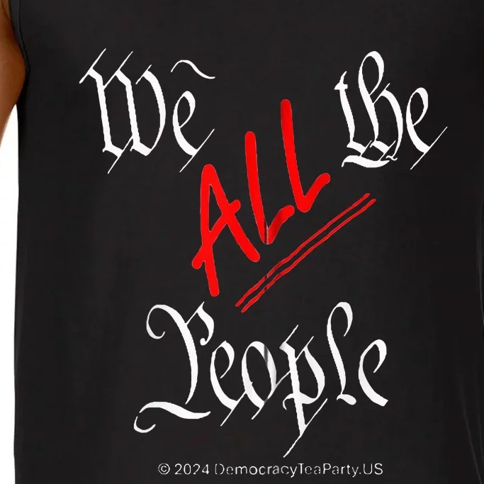 We All The People Zip Hoodie Comfort Colors® Tank Top