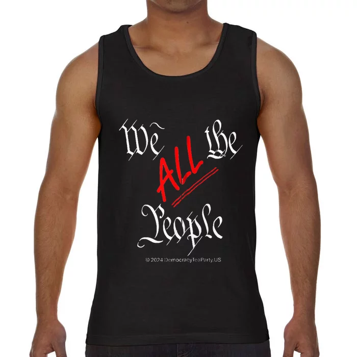 We All The People Zip Hoodie Comfort Colors® Tank Top